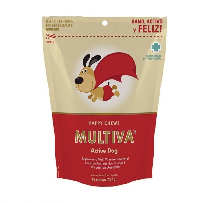Multiva Active Dog, 45 Premios Chews