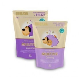 Multiva Calming para Perros Medianos y Grandes, 21 Chews