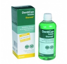 Dentican soluble dentifrico enjuage para perros y gatos, 250ml