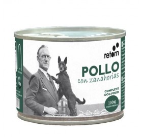 Latas para perros Pollo con Zanahorias Retorn, 185gr