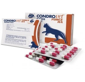 Condrovet Force HA Gatos Bioiberica, 45 cápsulas