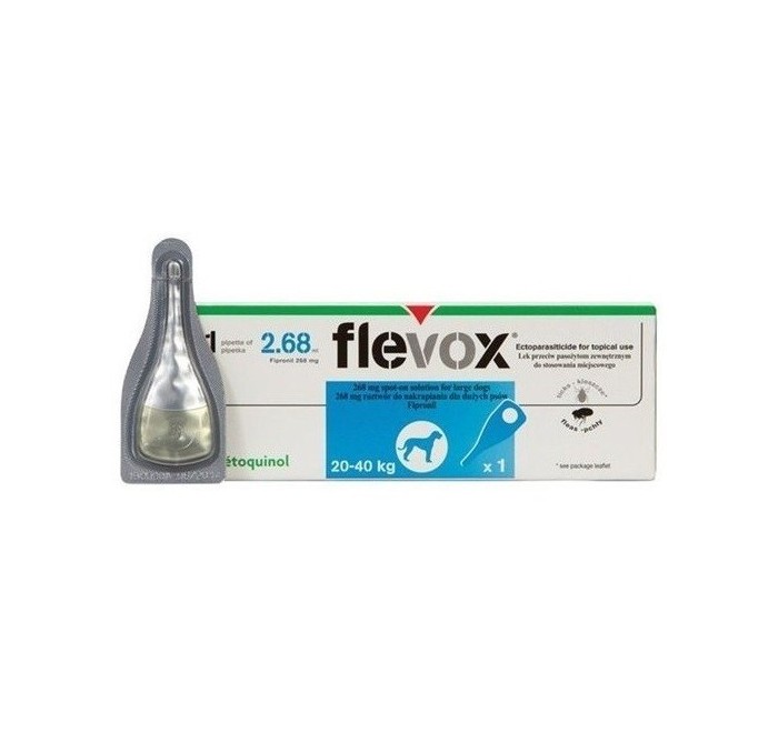 Flevox Pipetas Antiparasitarias para perros 20-40kg 268mg
