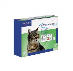 Pipetas Effipro Duo Spot On Gatos Virbac