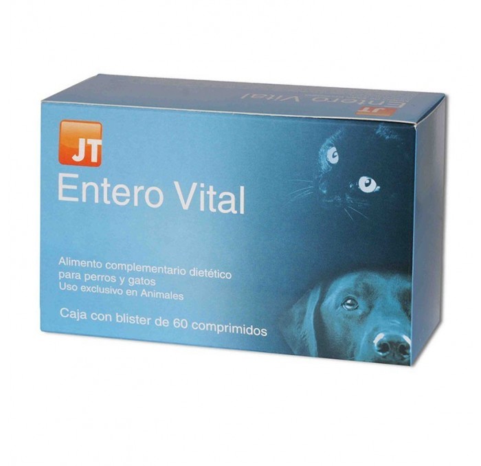 Entero Vital Perros y Gatos JTPharma, 60 comprimidos
