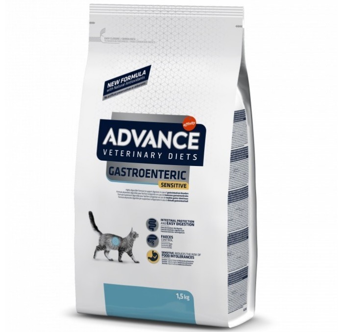Pienso Advance Veterinary Gastroenteric Feline 1,5kg