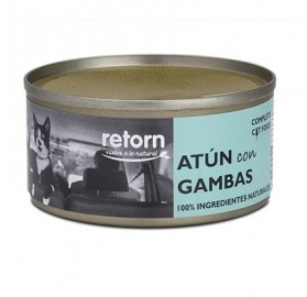 Lata de Gatos Retorn Atún con Gambas