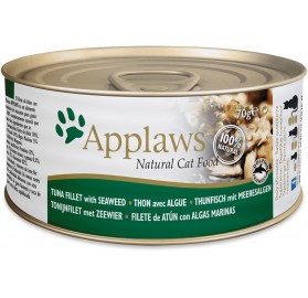 Applaws Lata Gato Filete de Atún con Algas Marinas