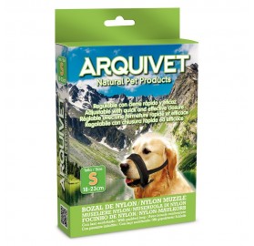 Bozal Perro de Nylon con lazo acolchado Arquivet