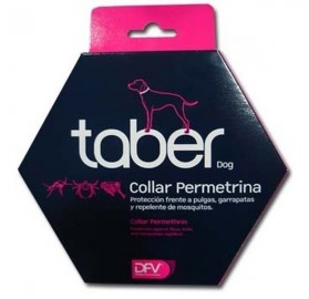 Taber dog collar antiparasitario para perros, con permetrina